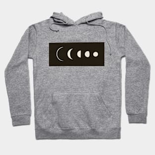 The phases of the moon Hoodie